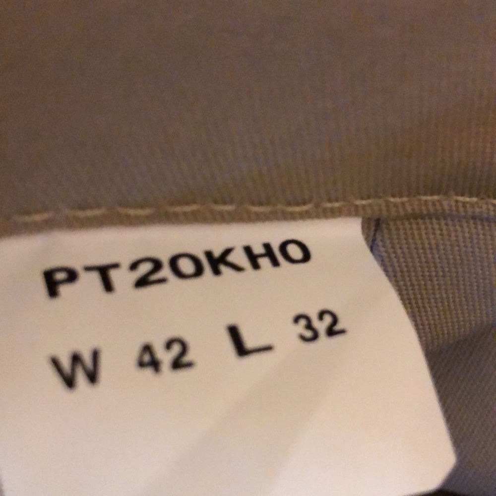 NWO TAG RED KAP MEN WORK PANTS. COLOR KAKI . - Picture 5 of 5